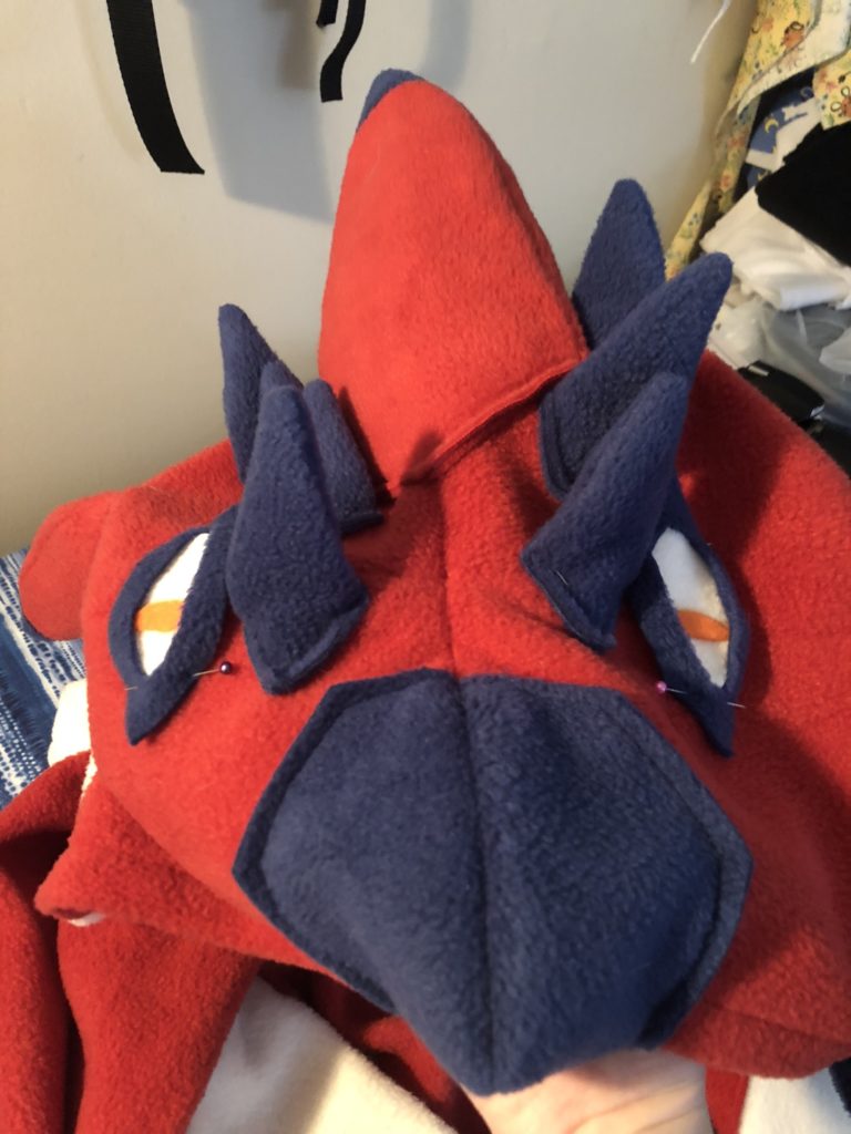 monster hunter kigurumi rathalos hood